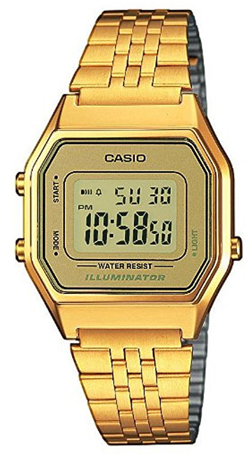 Orë dore Casio Vintage LA680-WEGA, e artë