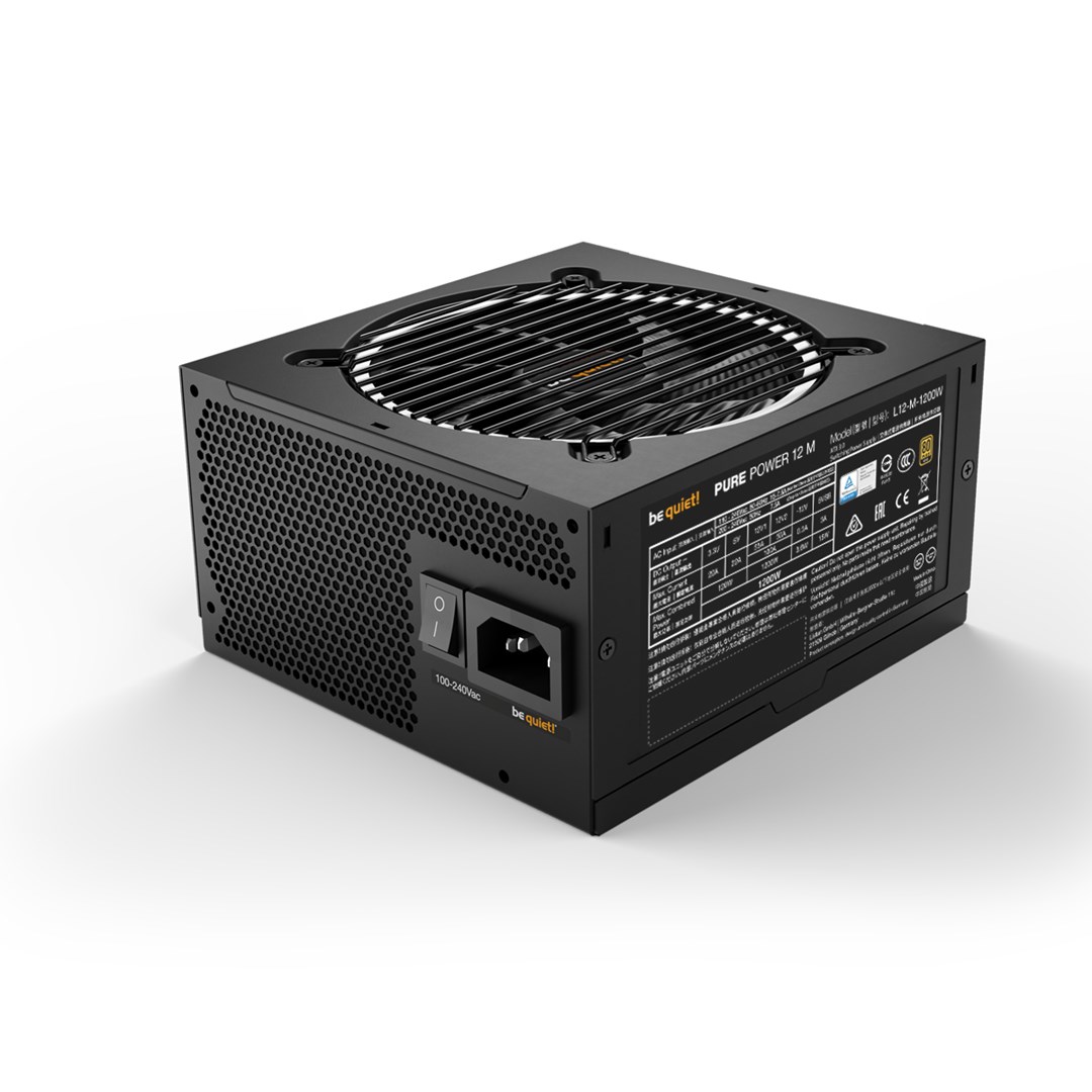 Burim energjie be quiet! PURE POWER 12 M | 1200W, 20+4 pin ATX, 1200 W