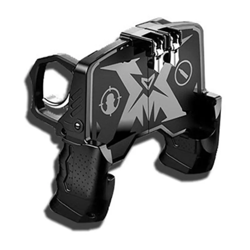 Gamepad K21, kontrollor për lojëra në celular, i zi