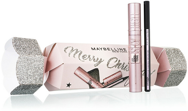 Set kozmetik për sy Maybelline Merry Christmas - Maskarë 7.2 ml + Penel për sy 0.6 g
