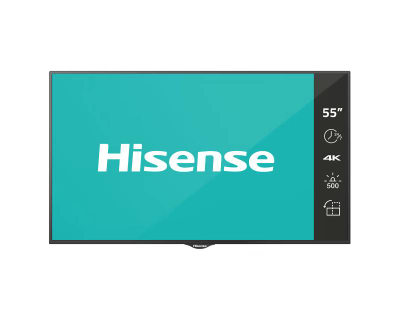 HISENSE 55" 55BM66AE 4K UHD Digital Signage Display - 24/7 Operation Android 9