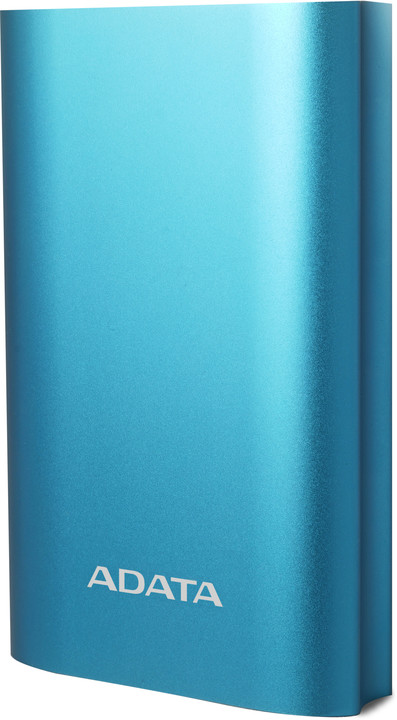 Powerbank ADATA A10050QC, 10,050 mAh, i kaltër