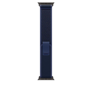 Apple Watch 49mm Loop, Blue Trail Loop, Black Titanium Finish, S/M