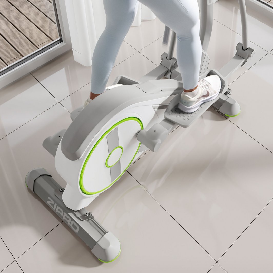 Biçikletë fitnesi Orbitrek Zipro Wave, e bardhë