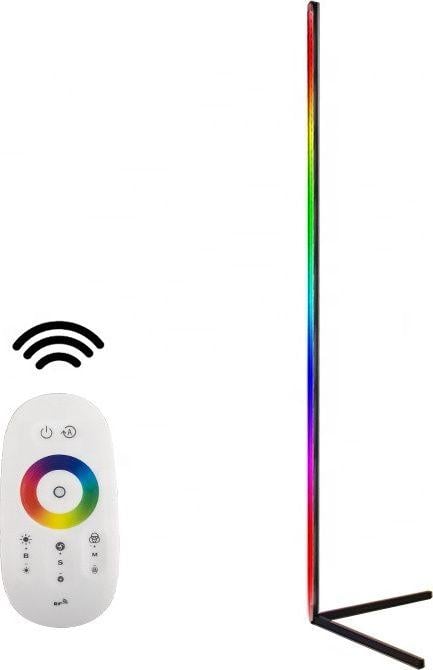 Llambë dyshemeje Mozos LED LC-RGB, e zezë