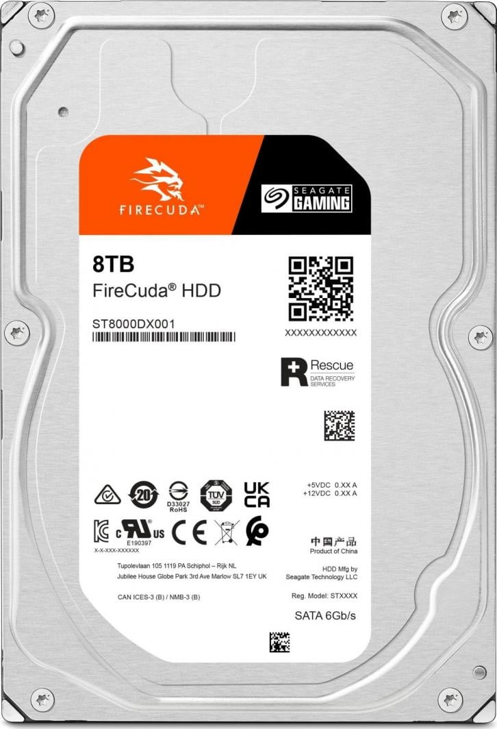 Disk HDD Seagate FireCuda, 8TB, 3.5" SATA III