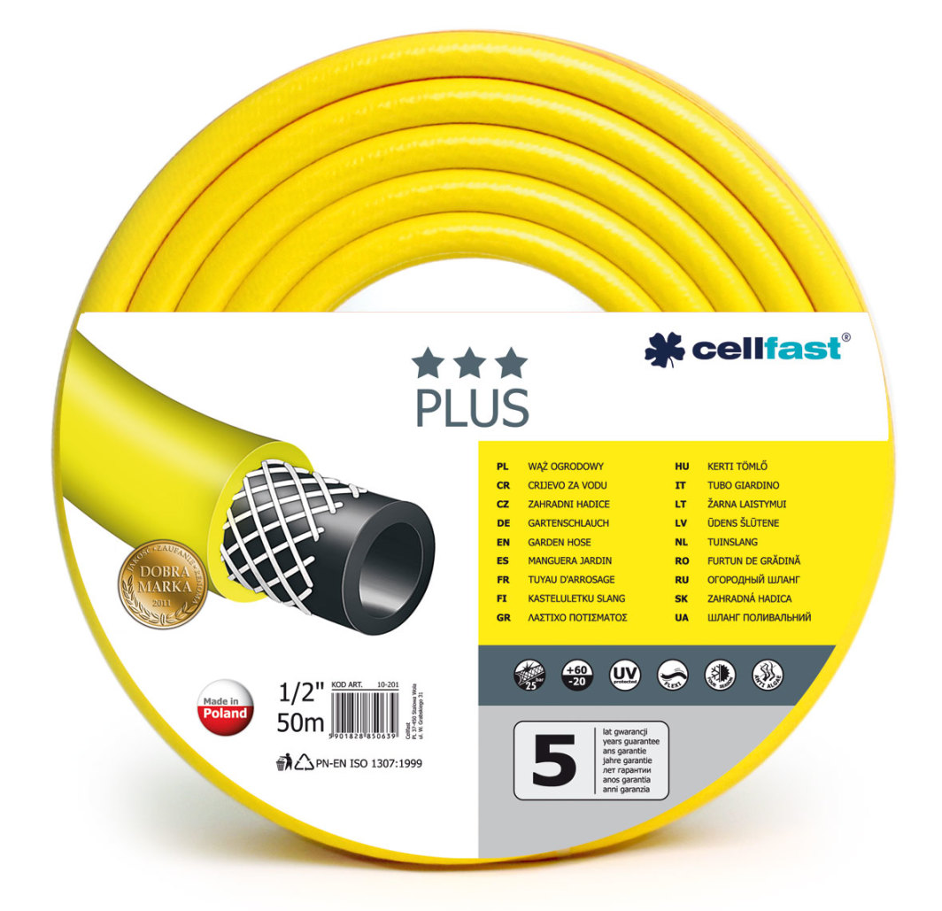 Zorrë uji Cellfast (10-201), 1/2 ", 50m 