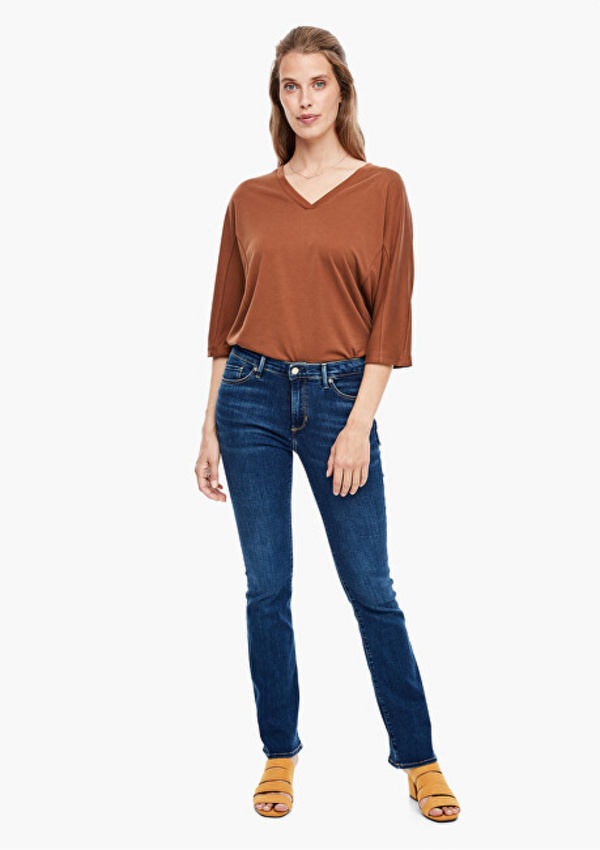 Xhinse s.Oliver Slim Fit 04.899.71.6467.58Z5, të kaltra