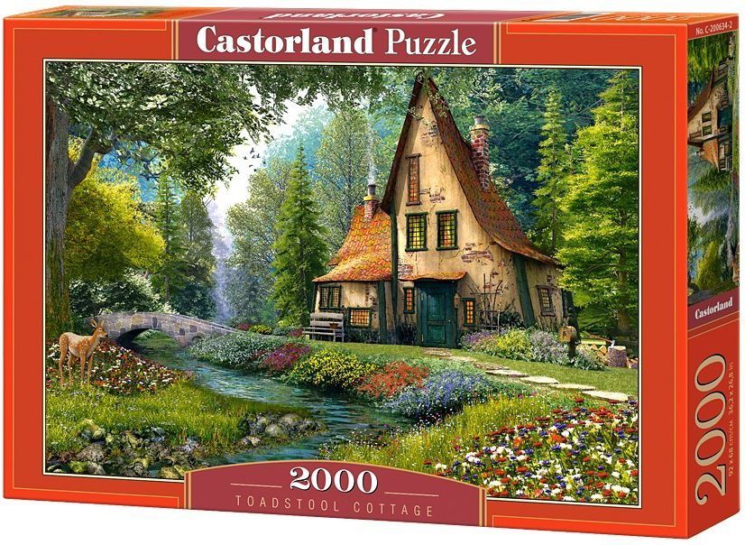 Puzzle Castorland: Cottage, 2000 elemente