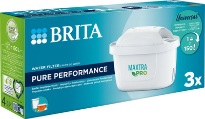 Filtrues për ujë Brita MAXTRA+ 3x Pure Performance