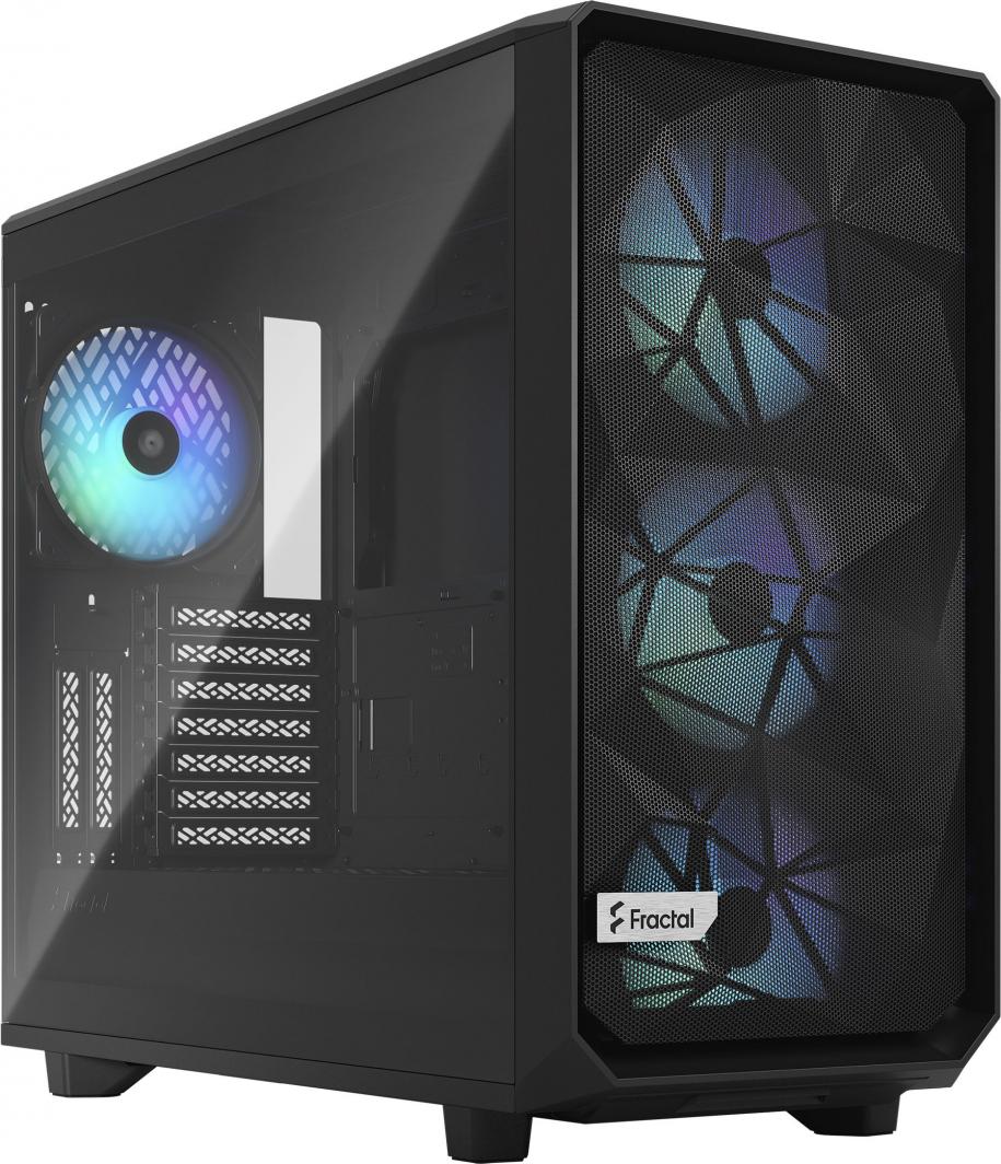 Kasë Fractal Design Meshify 2 RGB TG Light Tint, Midi Tower Kasë Fractal Design Meshify 2 RGB TG Light Tint, Midi Tower