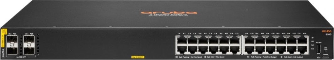 Switch HP Aruba, CX 6100 24G 