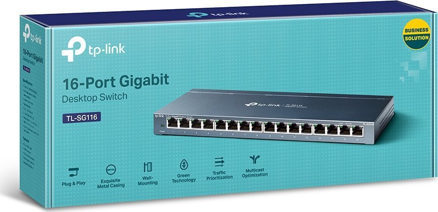 Switch TP-Link (TL-SG116), i kaltër