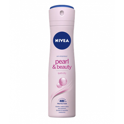 Deodorant Nivea Pearl & Beauty quick dry, 150 ml