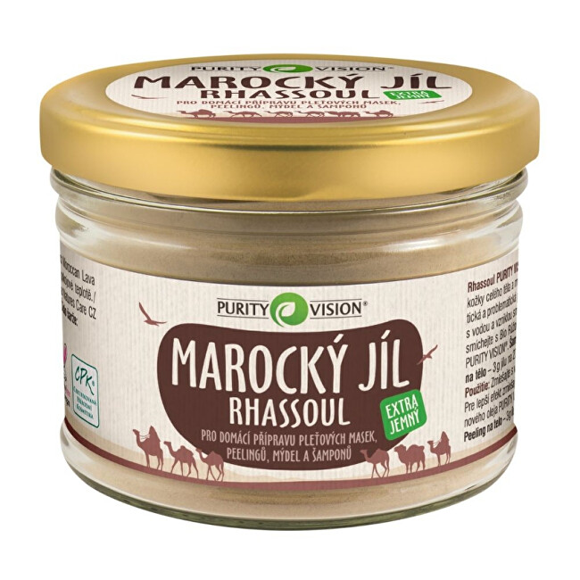 Baltë marokene për lëkurë Purity Vision Rhassoul, 450 g Baltë marokene për lëkurë Purity Vision Rhassoul, 450 g