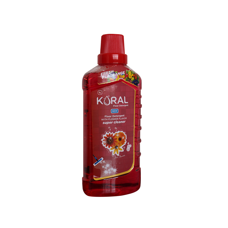 DETERGJENT PËR PLLAKA, KORAL - RED FLOWERS, 1L