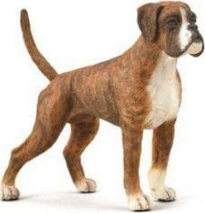 Figurinë qen Collecta Boxer, 8.8 x 3 x 6.7 cm.