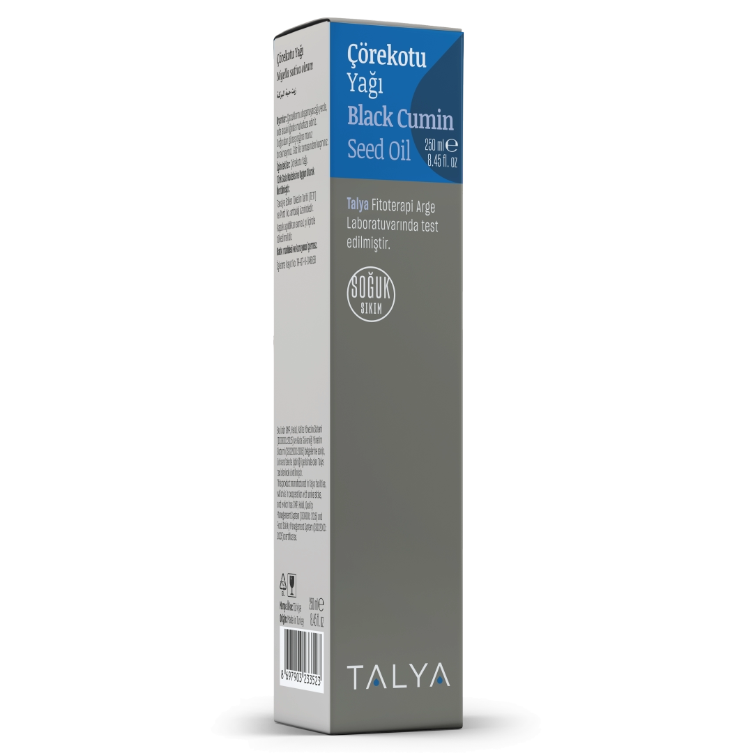 TALYA Herbal Black Cumin Seed Oil (Cold Pressed), 250 ml