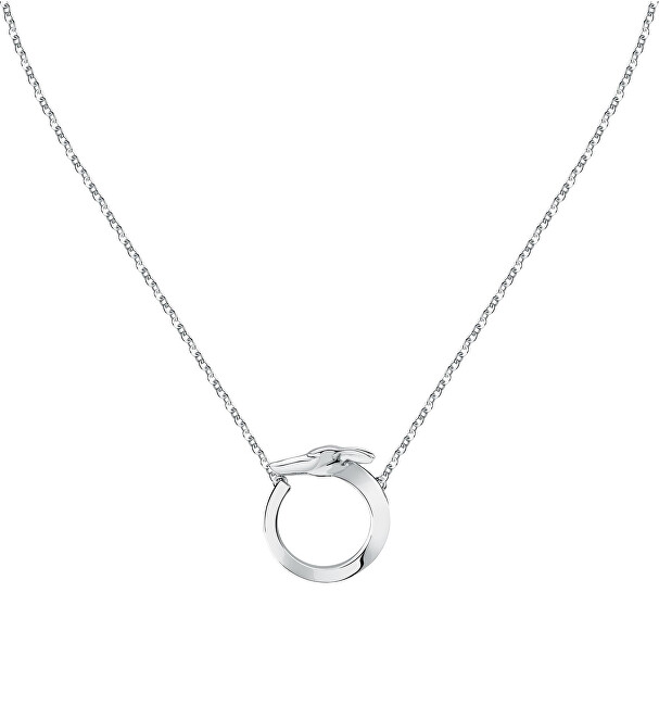 Qafore për femra Trussardi T-Heritage TJAXB02, 45 cm, e argjendtë Qafore për femra Trussardi T-Heritage TJAXB02, 45 cm, e argjendtë