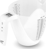 Peshore elektronike për kuzhinë LTC LXWG107B, e bardhë  Peshore elektronike për kuzhinë LTC LXWG107B, e bardhë