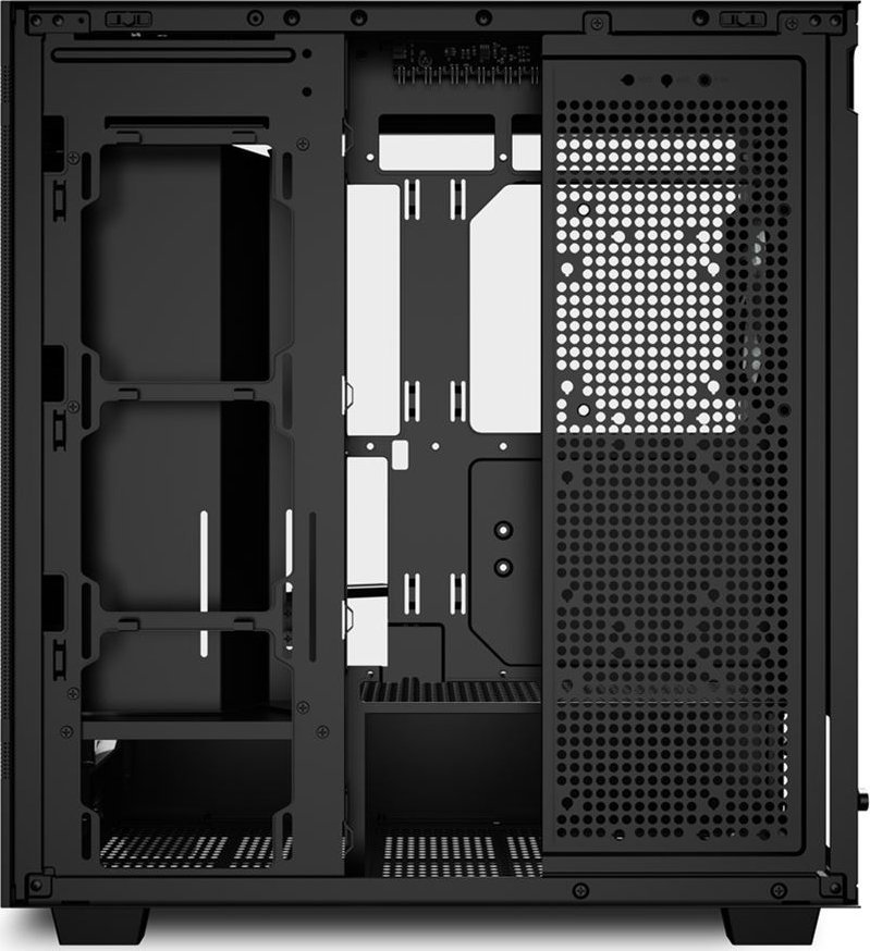 Kasë Sharkoon Rebel C50 ARGB, e zezë, Midi Tower