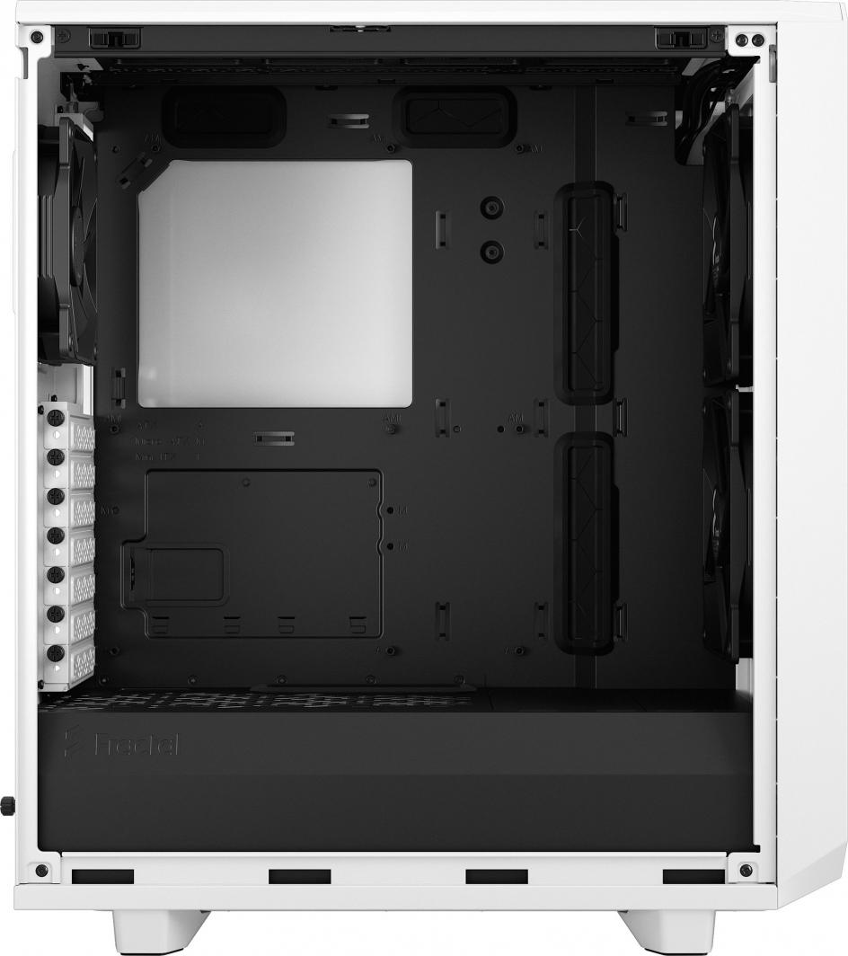 Kasë Fractal Design Meshify 2 Compact TG Clear Tint, e bardhë, Midi Tower