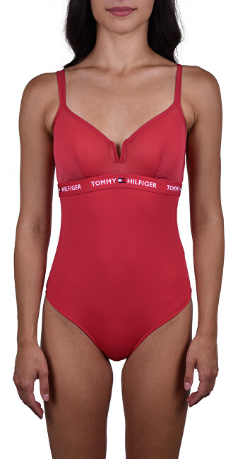 Bikine Tommy Hilfiger UW0UW01898-XAN, të kuqe, M