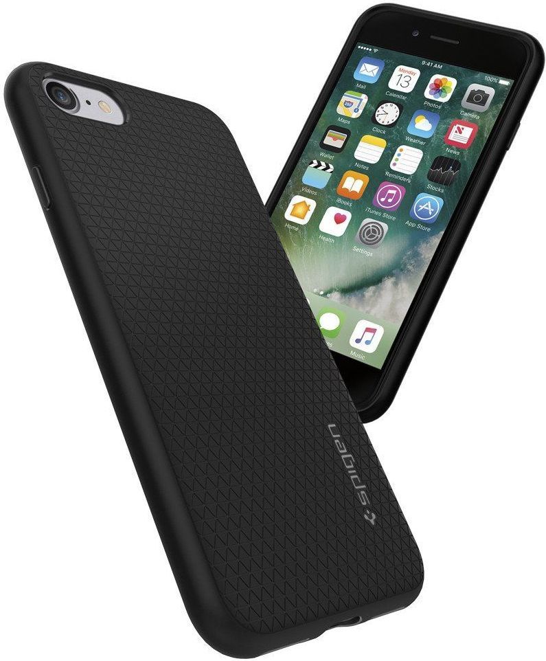 Mbrojtëse Etui Liquid Air për IPhone 7/8, e zezë