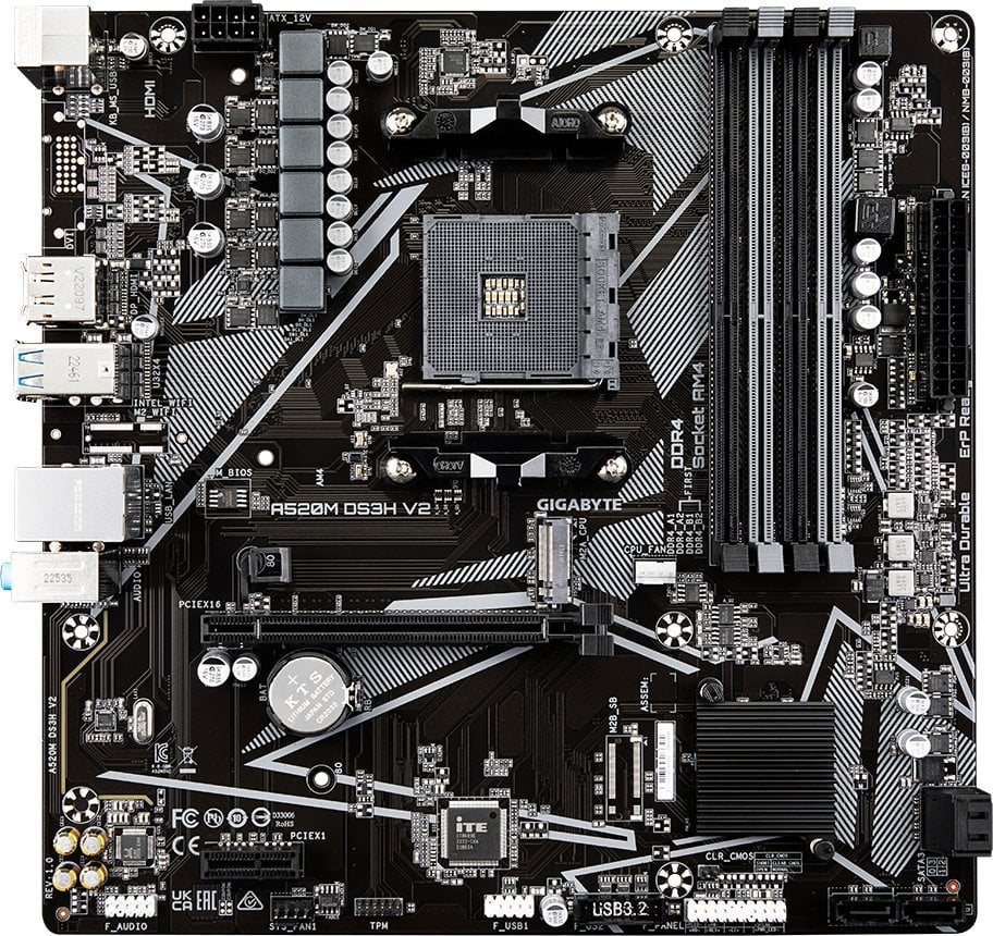 Pllakë amë Gigabyte A520M DS3H V2