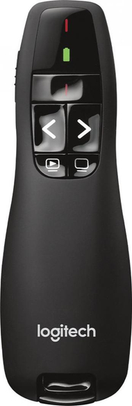 Telekomandë wireless për prezantime Logitech R400 (910-001356), e zezë Telekomandë wireless për prezantime Logitech R400 (910-001356), e zezë