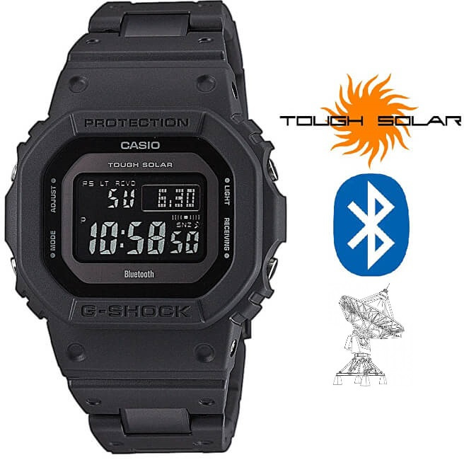 Orë dore Casio G-SHOCK GW-B5600BC-1BER Bluetooth Solar (397) Orë dore Casio G-SHOCK GW-B5600BC-1BER Bluetooth Solar (397)