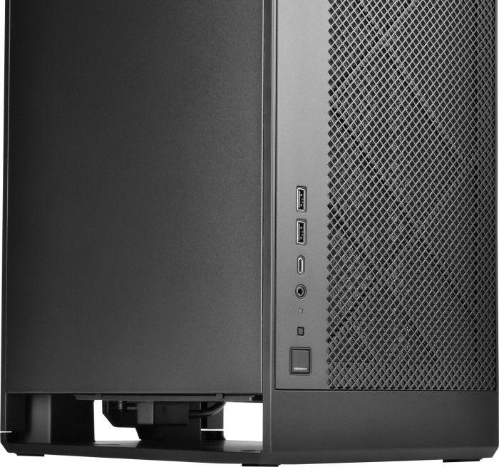 Kasë SilverStone Alta G1M, e zezë, Small Form Factor