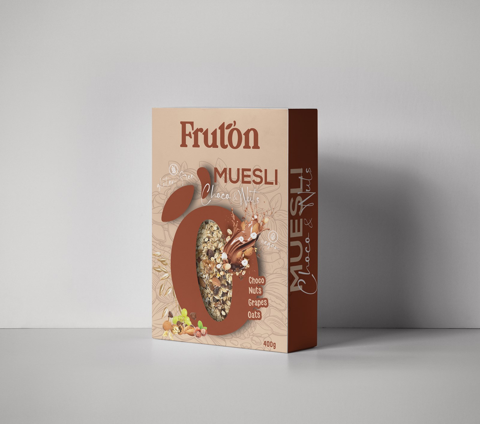 Drithëra Fruton, Muesli Choco & Nuts, 400g