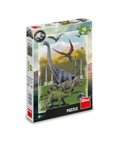 Puzzle Dino Jurassic World, 48 pjesë, 4+ vjeç