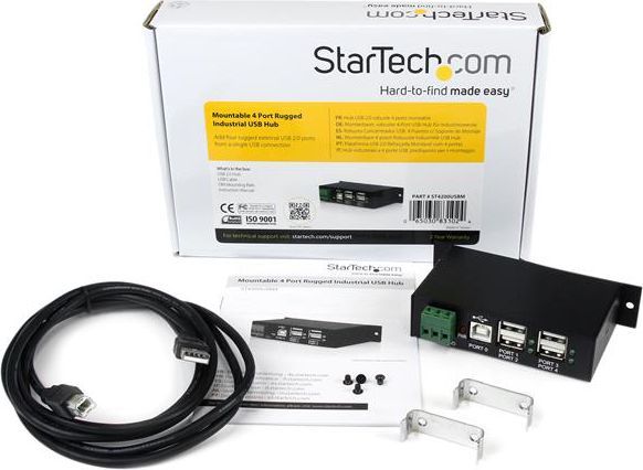 Hub StarTech, 4 x USB-A 2.0, i zi