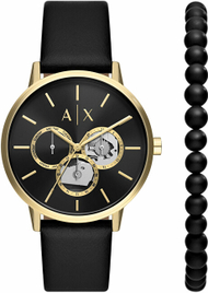 Set orë dore + byzylyk Armani Exchange AX7146SET