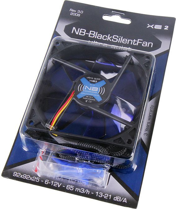Ладилник Noiseblocker BlackSilent XE2, 92 мм
