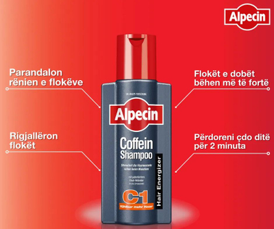 Shampo kundër rënies së flokëve Alpecin Caffeine C1, 250ml