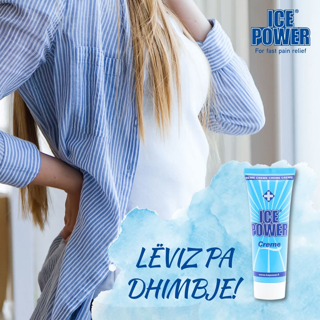 Ice Power Cold Creme, Sensitive 60 g - Krem i ftohtë mentoli,
