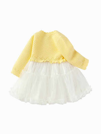 Fustani Little Sunshine - Yellow ️