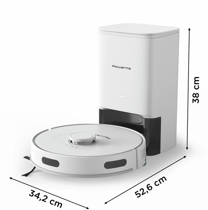 Fshesë robotike me vakum Rowenta X-Plorer S75s+ 4në1 Laser Auto Empty RR8587WH