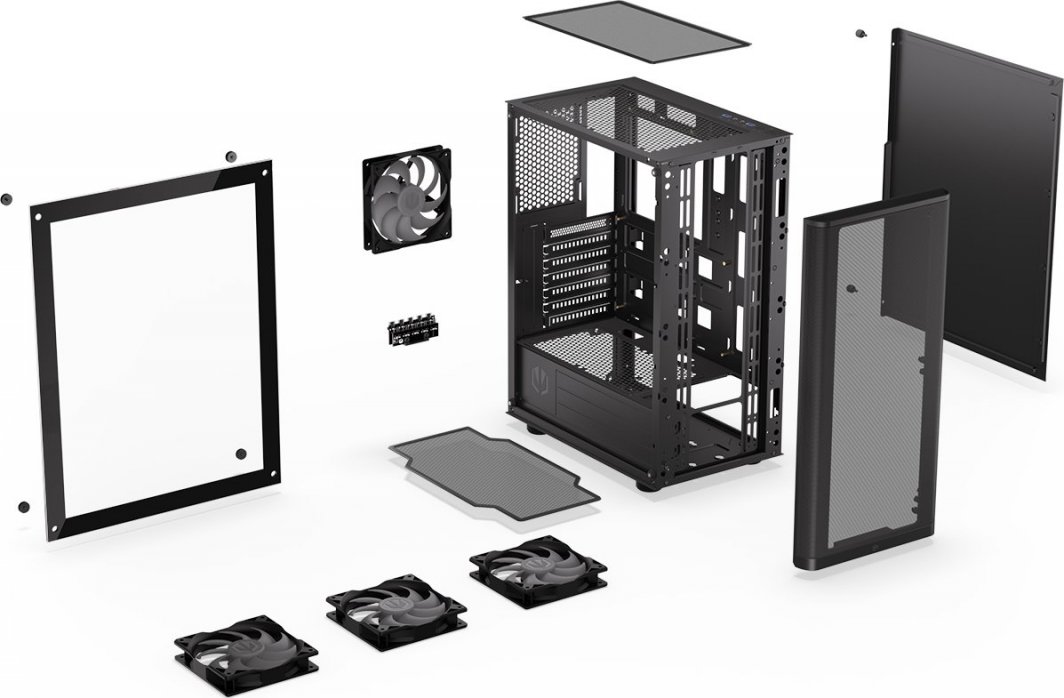 Kasë Endorfy Ventum 200 ARGB, Midi Tower
