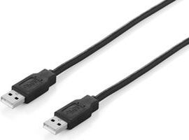 Kabëll USB Equip 128870, tip A, 1.8m, e zezë