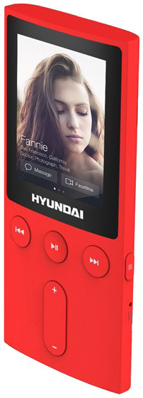 MP3 Player Hyundai MPC 501 4GB, i kuq