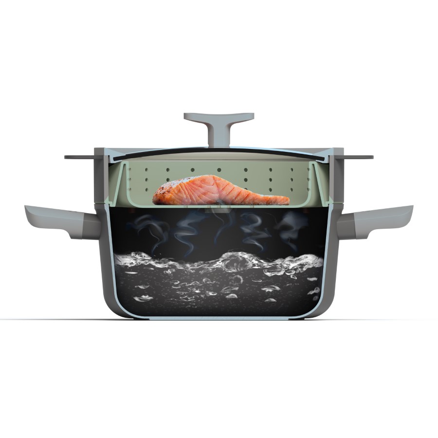 Kulluese Berghoff Steam and Strain, 24cm