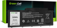 Bateria Green Cell F7HVR për Dell Inspiron, e zezë
