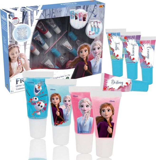 Set me shkëlqyes për buzë Frozen 2 Frosty Glow FRN64000