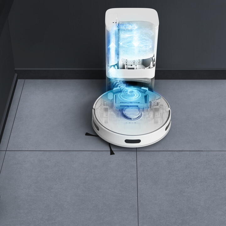 Fshesë robotike me vakum Rowenta X-Plorer S75s+ 4në1 Laser Auto Empty RR8587WH