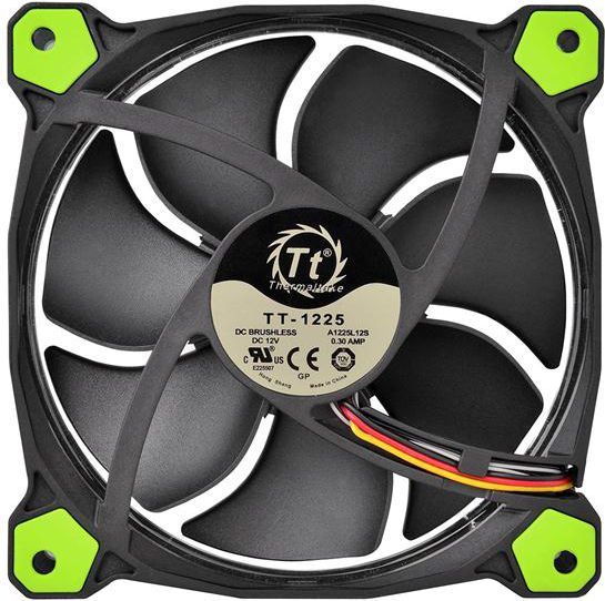 Ftohës Thermaltake Riing LED, 120 mm, i gjelbër