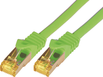 Kabllo rrjeti Mcab, Cat7, S/FTP, LSZH, 3 m, e gjelbër